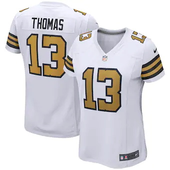 womens nike michael thomas white new orleans saints alterna